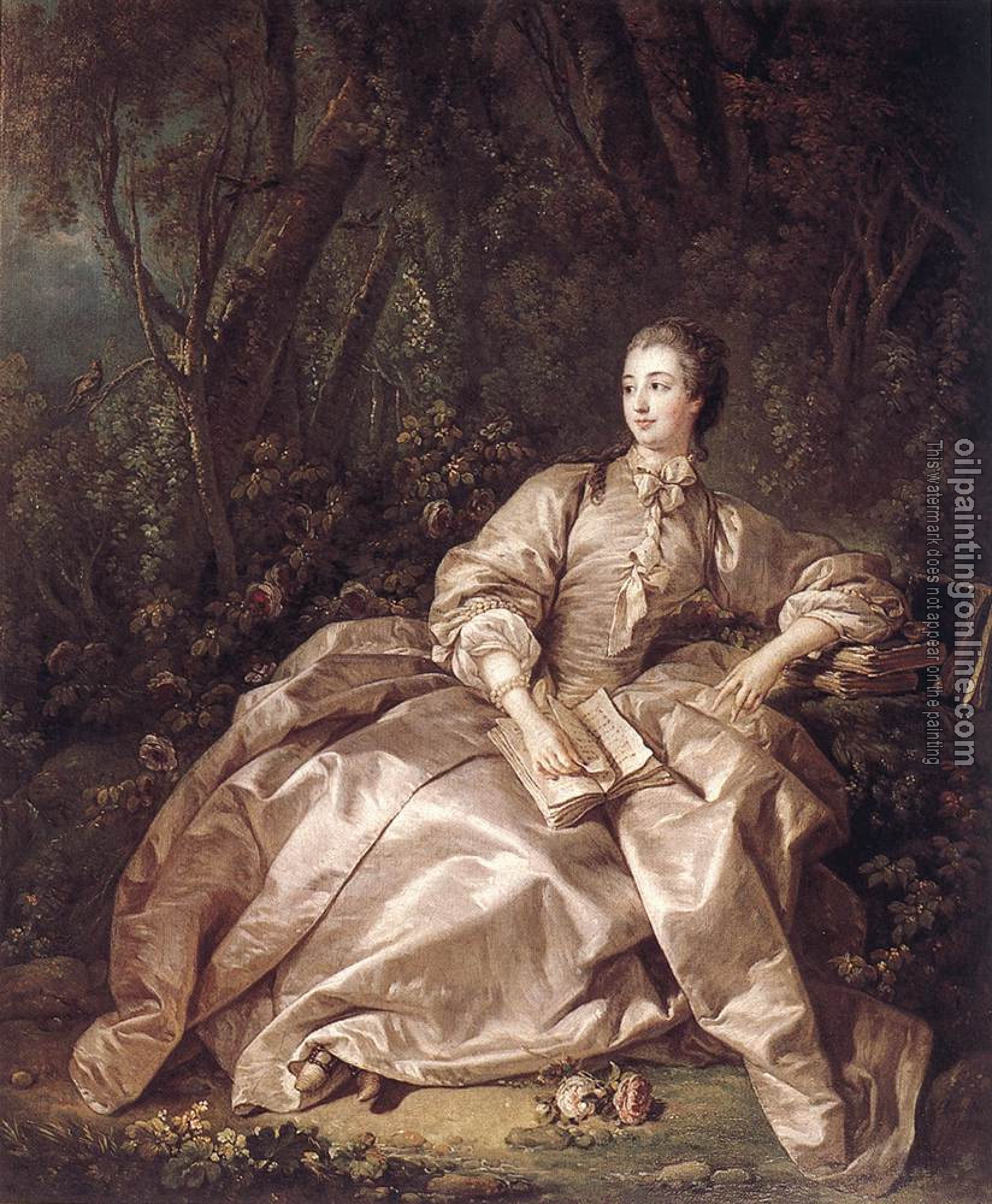 Boucher, Francois - Madame de Pompadour